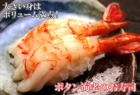 1311. ボタンエビ 500g えび エビ 海老 お刺身 魚介 海鮮 送料無料 北海道 弟子屈町