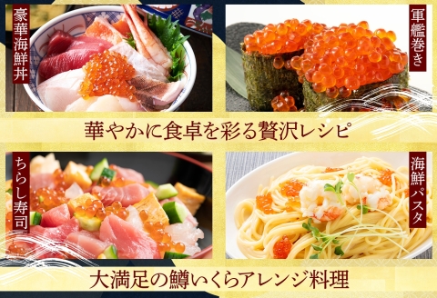 3604. 鱒いくら醤油漬け 計200g 100g×2パック 鱒 マス いくら イクラ 醤油漬け 魚卵 海鮮 送料無料 北海道 弟子屈町