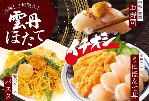 3341. 雲丹 300g ホタテ 300g 海鮮2種セット ウニ チリ産 冷凍 うに ミョウバン不使用 ほたて 貝柱 生ほたて 刺身 帆立 冷凍 海鮮 海鮮丼 お刺身 つまみ おつまみ おかず ごはんのおとも 北海道 弟子屈町