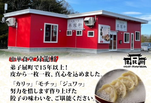 1814. 無地熨斗 よだれ餃子 10個入 2パック 計20個 餃子 ぎょうざ ギョウザ ギョーザ 生餃子 冷凍 中華 豚 肉 昇龍軒 熨斗 のし 名入れ不可 送料無料 北海道 弟子屈町 8000円