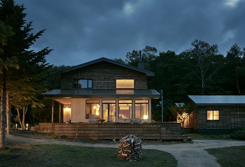 9007.TAPKOP(タップコップ)敷地面積約9000坪の広大な敷地を1日1組限定で貸切できるプライベートヴィラ　ふるさと納税宿泊券2名様1泊2食付き（コース料理)　宿泊券