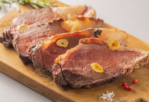 鶴居村特産 エゾシカ背ロース肉ブロック　400g×1パック