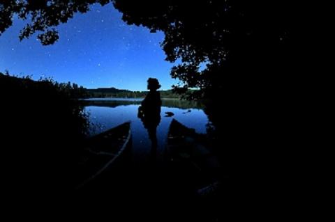 夜の星空カヌー体験　チケット1枚1名様