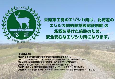 鶴居村特産　エゾシカ　ミンチ　500g×2袋