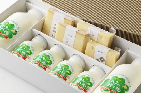 ナチュラルチーズ鶴居&飲むヨーグルトセット