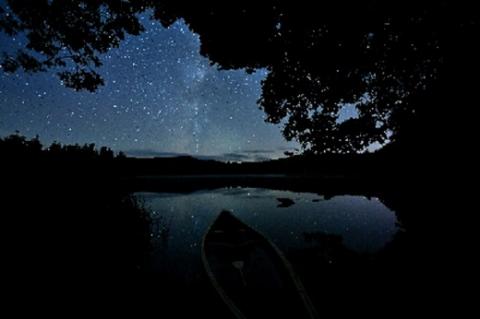 夜の星空カヌー体験　チケット1枚1名様