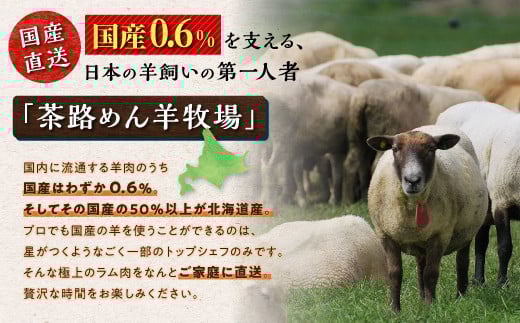 ラム肉焼肉ステーキセットA【600g×2パック】_I050-0445