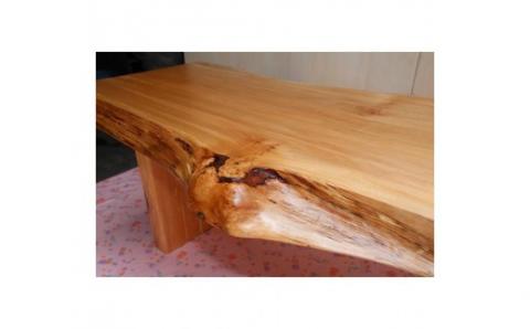 【39】座卓（テーブル）ハン・一枚天板【厚さ約4.5cm】_I240-30009213