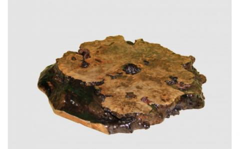 【40】座卓（テーブル）埋もれ木・一枚天板【厚さ約4.5cm】_I050-30009265