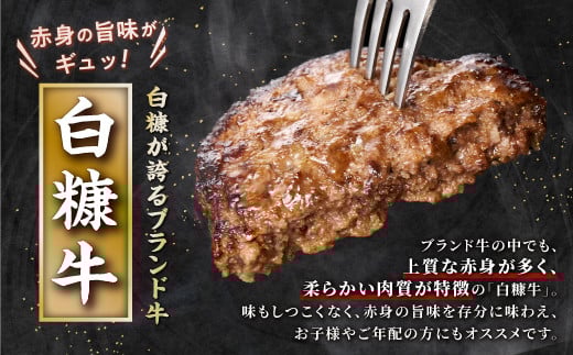白糠牛100％ハンバーグ【150g×4個】合計600g 北海道産 牛肉100% ハンバーグ 職員大絶賛!! 肉汁 旨味ぎっしり ふるさと納税 ハンバーグ 白糠牛100% 国産 大容量 小分け 簡単調理 惣菜 おかず お弁当 一人暮らし 牛肉 牛 肉 白糠町_L007-1421