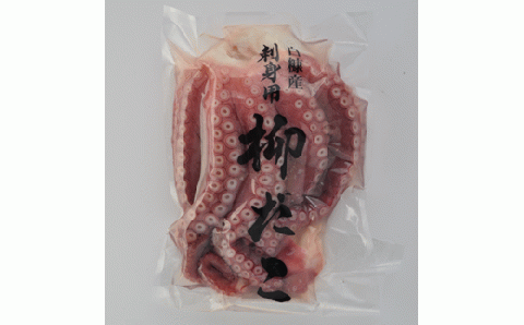 しらぬか産柳だこ(600g)と珍味(まんまの三杯酢・まんまの塩辛)の計3種セット_I017-0469