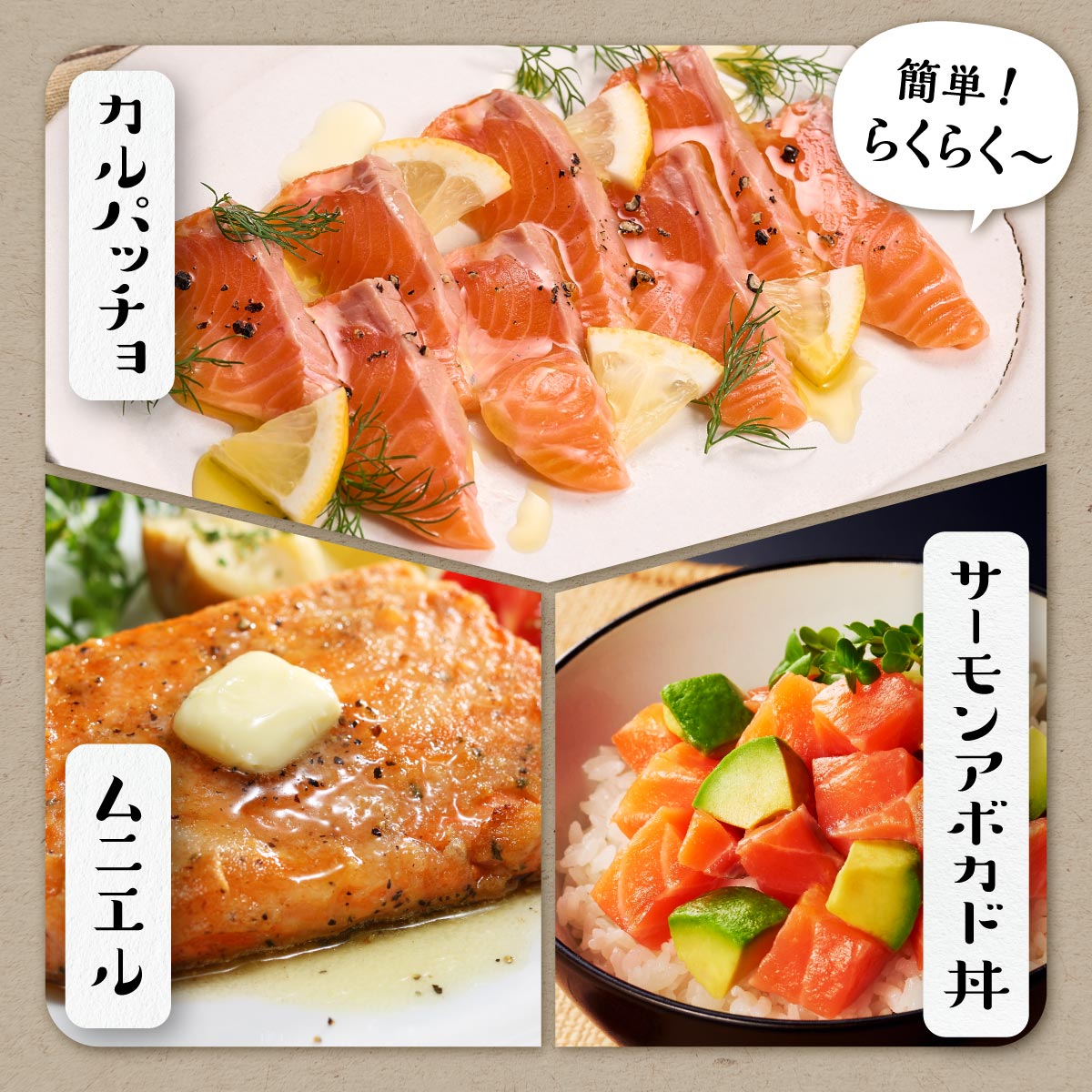 国産ワンフローズントラウトサーモン 800g_T011-1232