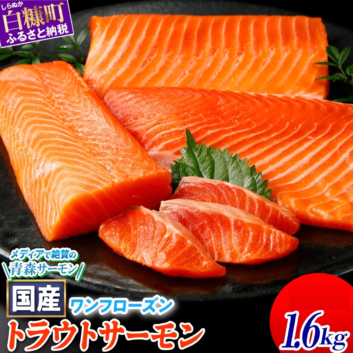 【ふるさと納税】 醤油漬鮭いくら 600g(100g×3パック×2) ×国産トラウトサーモン 1.6kgのセット ふるさと納税 いくら イクラ 鮭いくら 鮭イクラ 鮭 秋鮭 完熟卵 たらこ 海鮮 ごはんのお供 白米 海鮮食品 魚卵 魚_I049-1647
