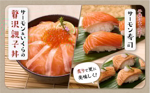 国産ワンフローズントラウトサーモン 1.6kg_T022-1479