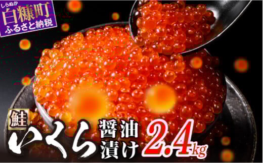醤油漬鮭いくら 2.4kg(200g×2パック×6箱) いくら イクラ 小分け いくら醤油漬 鮭いくら 鮭イクラ イクラ醤油漬 いくら醤油漬け イクラ醤油漬け 鮭 鮭卵 ikura いくら醤油漬 醤油いくら 醤油イクラ 冷凍いくら 冷凍イクラ いくら北海道 イクラ北海道 醤油鮭いくら 醤油鮭イクラ 人気 大好評品 サイズ さけ 北海道 白糠町_K096-1235-2512