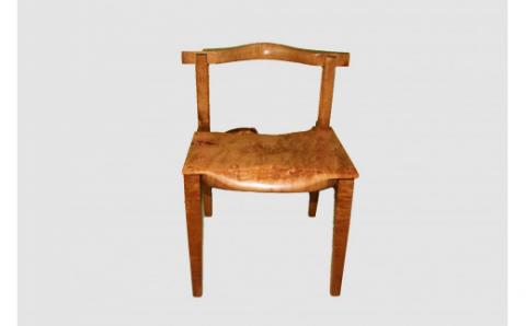 【59】椅子（イタヤ）【座面高約39.0cm】_I234-30009284