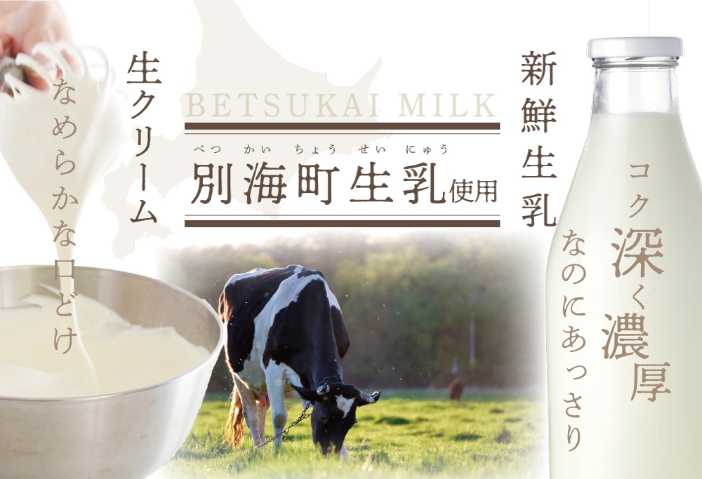 北海道の新鮮ミルクたっぷり～♪こだわり【濃厚チーズケーキ】BETSUKAI～べつかい【CM0000003】