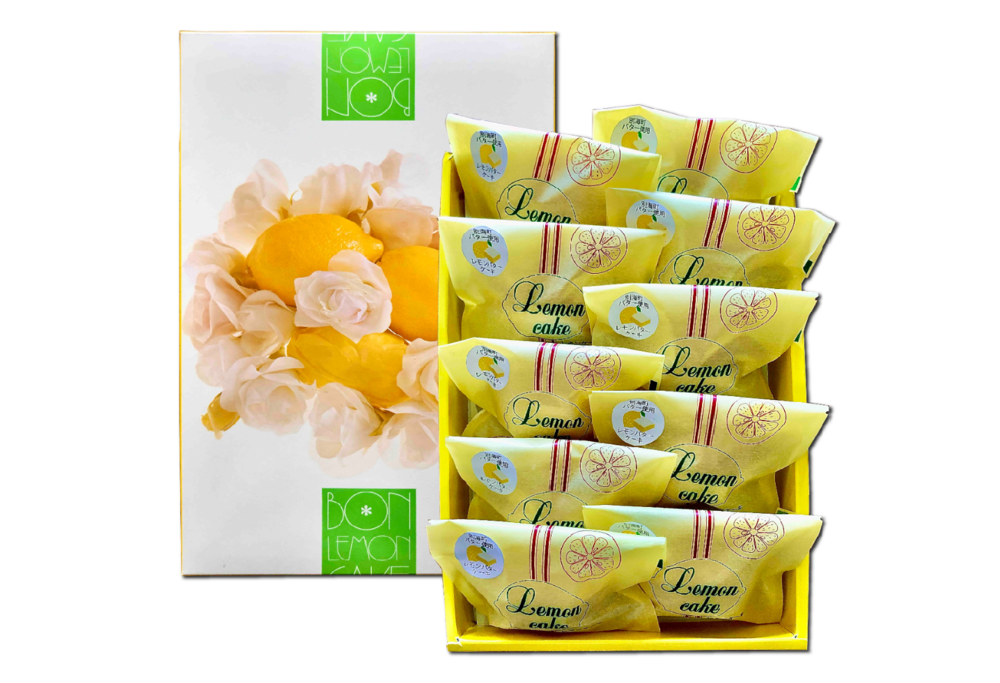 北海道レモンバターケーキ 詰合せ 10個入 【HY0000004】