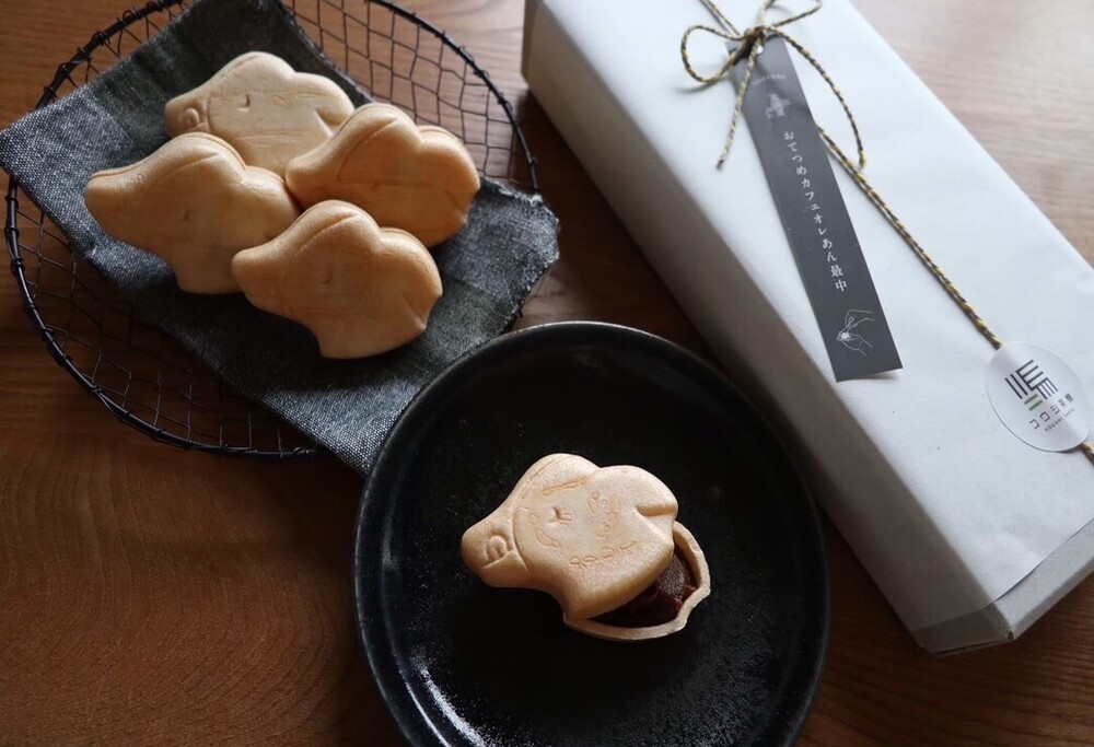 和菓子　北海道おてつめ カフェオレあん最中 [もなか10組×1パック]  be099-1478