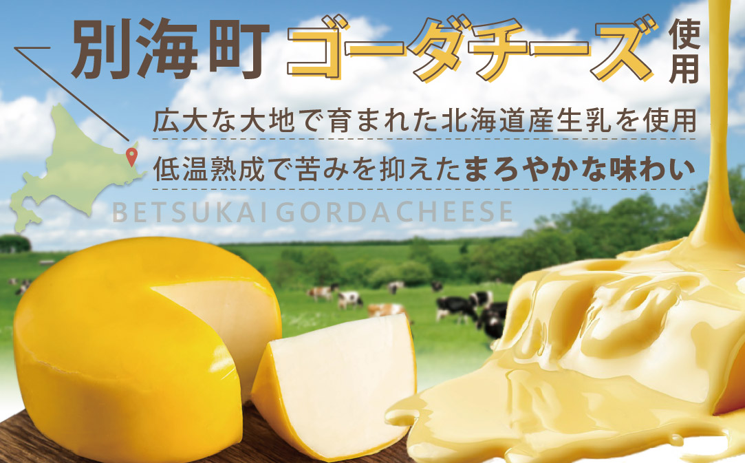 【別海牛100%と別海町ゴーダチーズ】チーズがとろける!別海チーズインハンバーグ(120g×9個)【be046-1217】