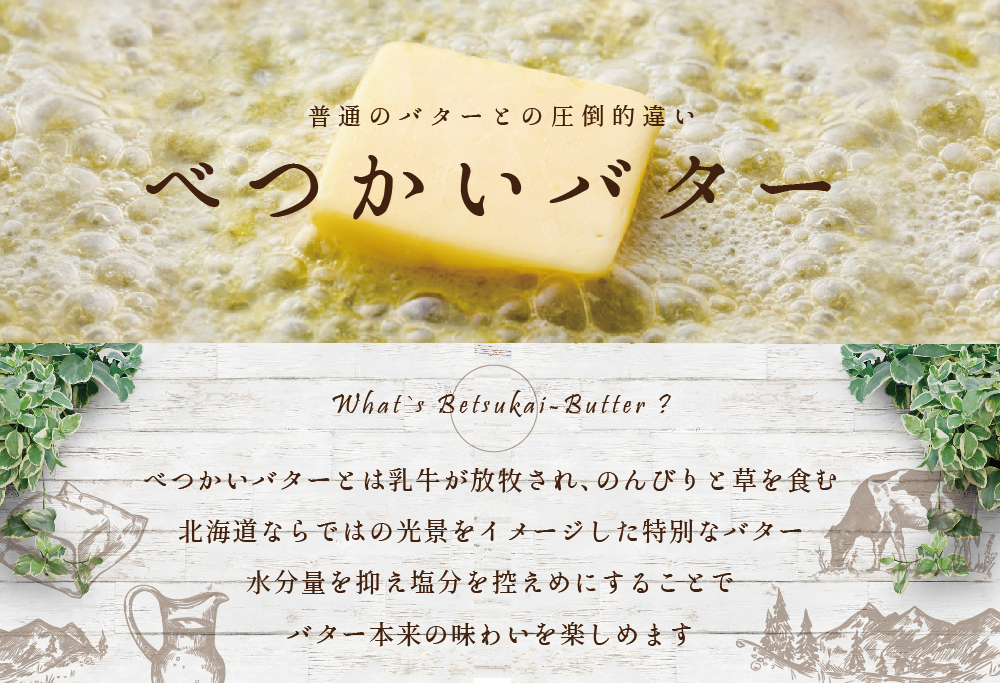（2月発送）べつかいバター5個（100g×5個）BN1000008