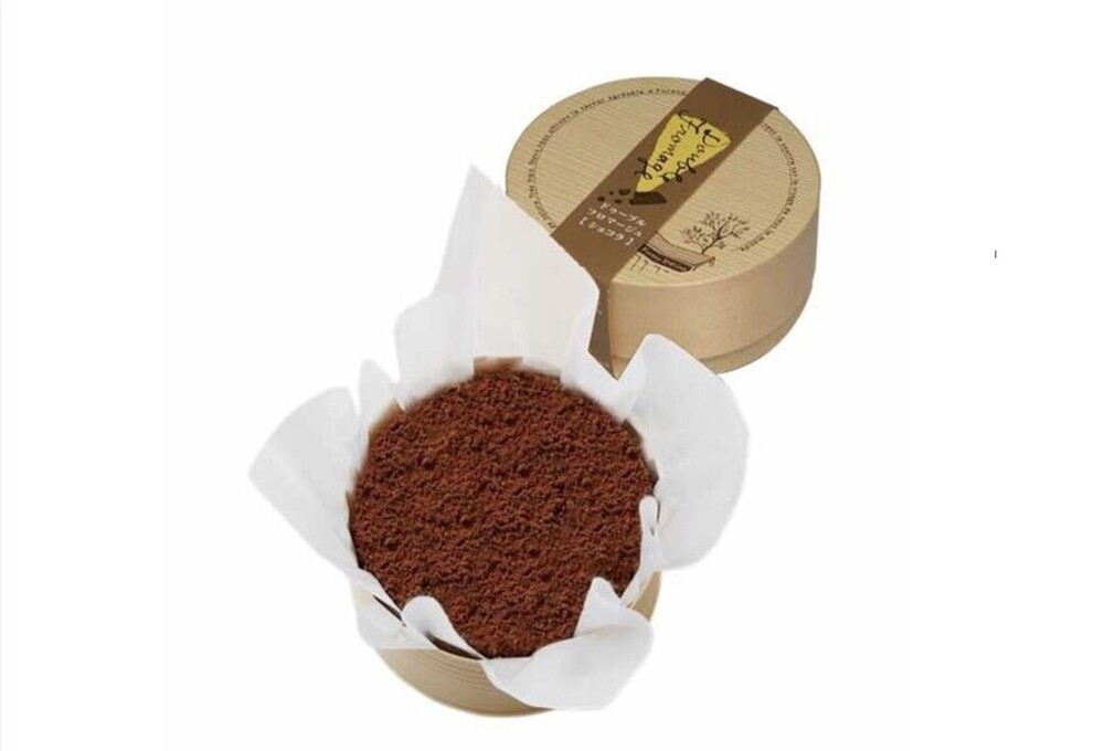 【定期便】チーズケーキ ホール ( ドゥーブルフロマージュ ) [ ショコラ 4号 12cm×1台 ] × 3ヵ月【全3回】