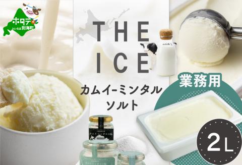 【THE ICE】 KAMUI-MINTAL SALT（カムイ・ミンタルソルト）ジェラート 2リットル CJ0000214