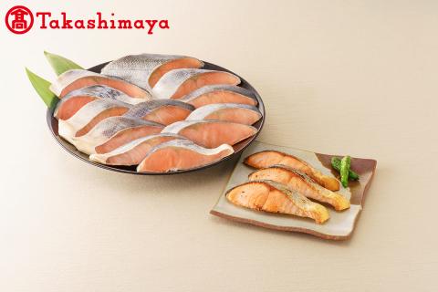 北海道産 秋鮭切身 18切【高島屋選定品】（TK000N180）