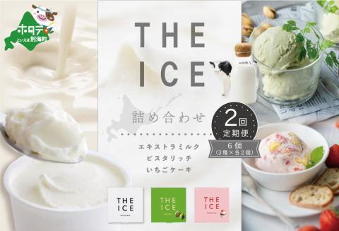 [毎月定期便][THE ICE]3種詰合せ6個セット×2ヵ月定期便 [be003-1072-100-2]( アイス ジェラート )