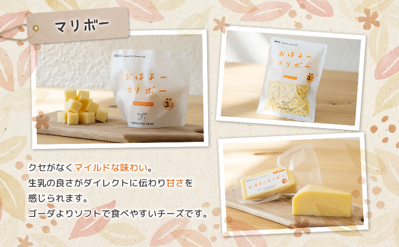 【ANA限定】竹下牧場 takeshita farm まるごとチーズセット 計1.1kg【2402001】