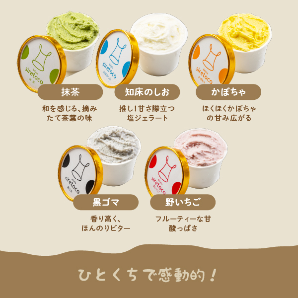 北海道感動カップジェラート 12個セット - 北海道中標津の新鮮ミルクを贅沢に使用【1200101】