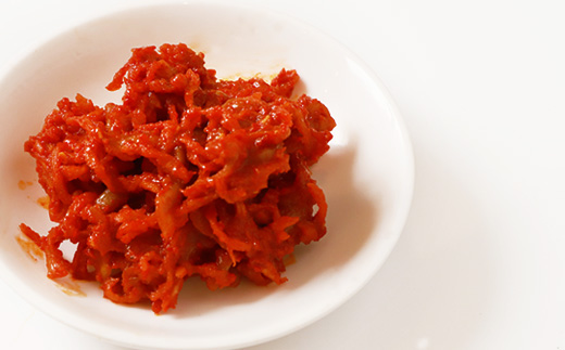 韓国風ピリ辛塩辛「ホタミミヂョ」200g×4個【26002】