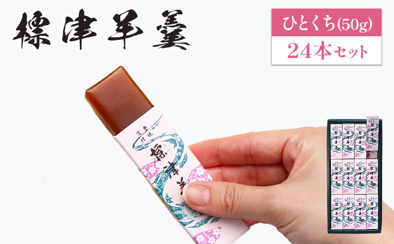 標津羊羹 （一口サイズ）50g×24本【2200301】