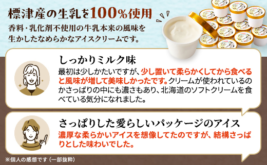【毎月定期便】しべつ牛乳アイス12個　アイスクリーム 無添加 詰め合わせ全3回【配送不可地域：離島】