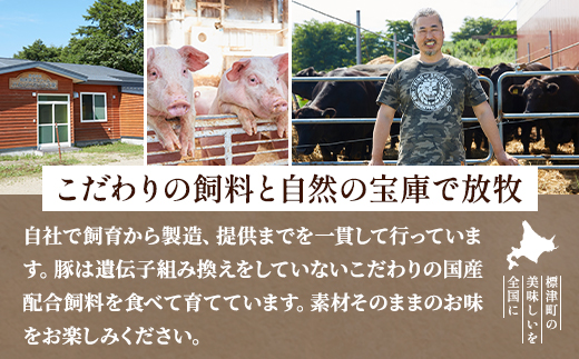 【無添加・無着色】こだわりブロックベーコン 250g×2パック 北海道産豚肉　ギフト【配送不可地域：離島】