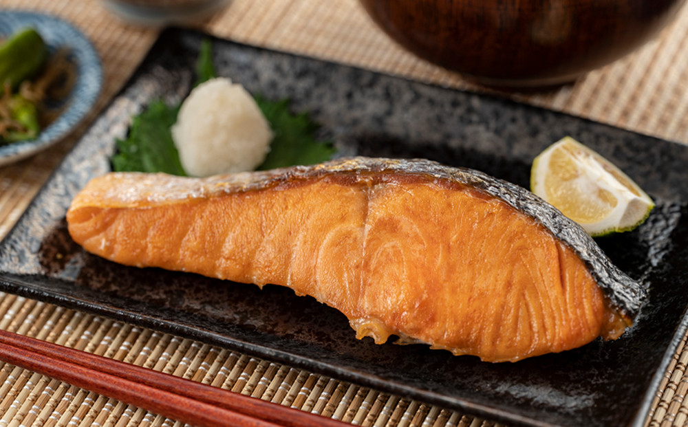 北海道産鮭の切り身　14切れ　1.2kg