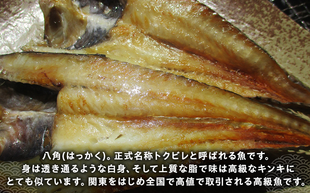 知床羅臼産 八角(ハッカク)トクビレ 300g前後×2パック 生産者 支援 応援