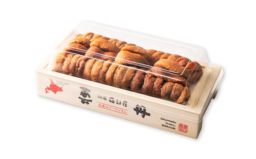 【先行/2026年1月より発送】知床羅臼町産 折ウニ 中 120g×1 北海道知床羅臼産 天然 エゾバフンうに 雲丹 おかず ご飯のお供