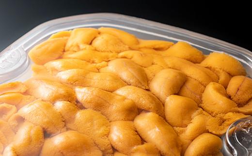 【先行予約/2026年1月より発送】天然 エゾバフンうに （中）塩水うに 300g （100g×3枚）ミョウバン不使用 北海道産 知床羅臼産