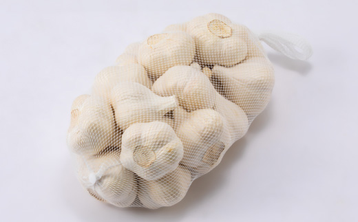 青森県産ホワイト六片種にんにく 1kg 中・小玉 (贈答用)