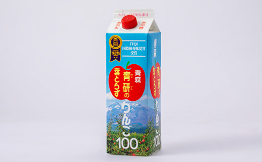 葉とらずりんごジュース　1000g×6本入り