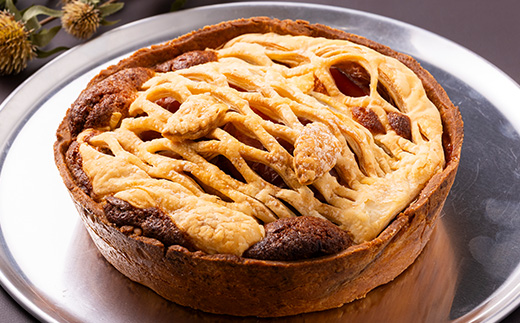 りんごまるごとアップルパイ 18cm×1個【配送不可地域：離島・沖縄県】