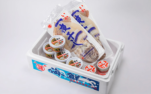 【塩辛 220g×4個・明太子和え 150g×2個・一夜干し 2袋】いか尽くし 3種セット【配送不可地域：離島】