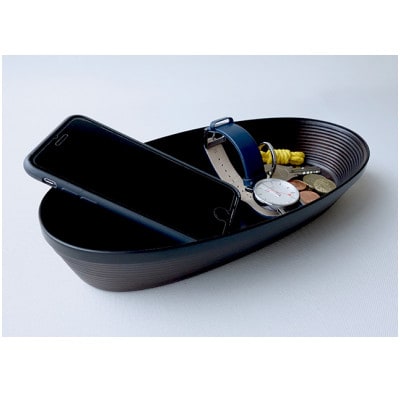 BUNACO　IB-C722　オーバルボックス　Mサイズ(ダークブラウン)