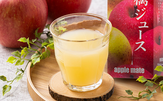 青森林檎ジュース1,000ml×6本【配送不可地域：離島・沖縄県】