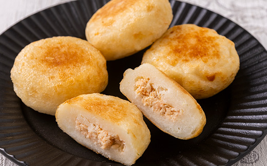 いももち(めじゃも)鮭マヨ味　1袋4個入り(1個40g)×5袋【配送不可地域：離島】