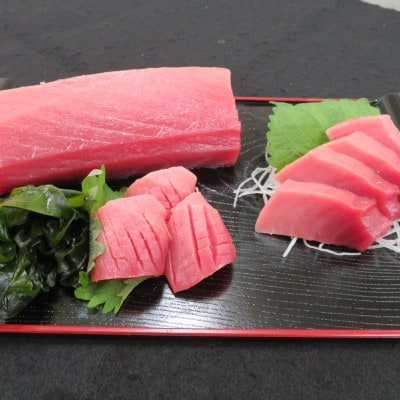 【市場直送!】青森産天然本マグロ 中トロ まぐろ (1柵/約200g)【配送不可地域：離島】