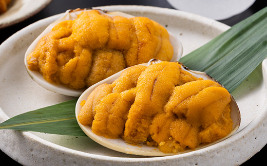 青森県産粒うに(50g×2本)と、焼きうに(40g×2個)のセット【配送不可地域：離島】