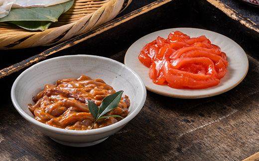 【塩辛 220g×4個・明太子和え 150g×2個・一夜干し 2袋】いか尽くし 3種セット【配送不可地域：離島】