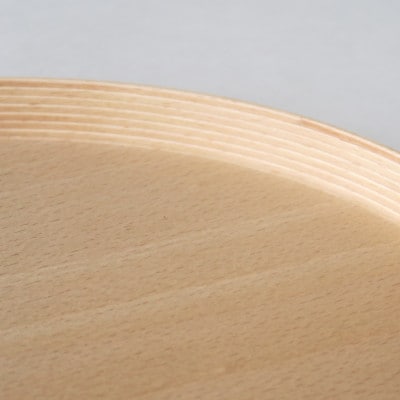 BUNACO　#5223　オーバルトレイ　30cm　(ナチュラル)